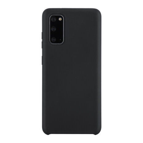 Samsung Galaxy S20 Noir Back cover coque - Silicone