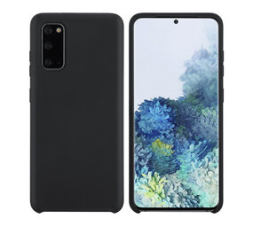 Samsung Galaxy S20 Noir Back cover coque - Silicone