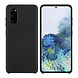 Samsung Galaxy S20 Noir Back cover coque - Silicone Samsung Galaxy S20 Noir Back cover coque - Silicone