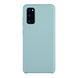 Samsung Galaxy S20 Lichtblauw Backcover hoesje - silicone Samsung Galaxy S20 Lichtblauw Backcover hoesje - silicone