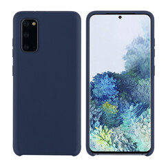 Samsung Galaxy S20 Tiefes Blau Back-Cover hul - Silikon