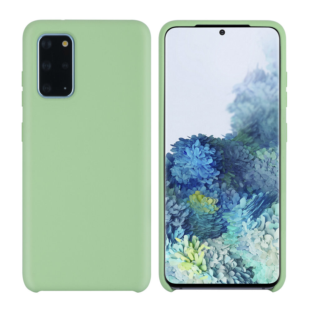 Samsung Galaxy S20 Plus Vert clair Back cover coque - Silicone Samsung Galaxy S20 Plus Vert clair Back cover coque - Silicone