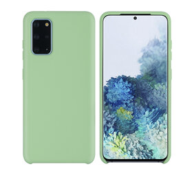 Samsung Galaxy S20 Plus Vert clair Back cover coque - Silicone Samsung Galaxy S20 Plus Vert clair Back cover coque - Silicone