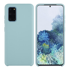 Samsung Galaxy S20 Plus Bleu clair Back cover coque - Silicone