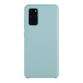 Samsung Galaxy S20 Plus Lichtblauw Backcover hoesje - silicone