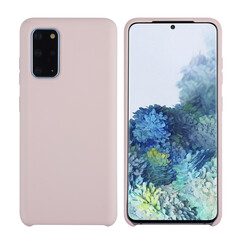 Samsung Galaxy S20 Plus Sand Pink Backcover hoesje - silicone