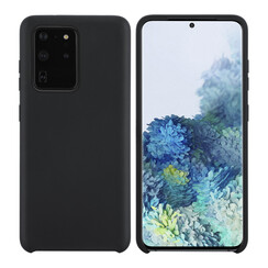 Samsung Galaxy S20 Ultra Schwarz Back-Cover hul - Silikon