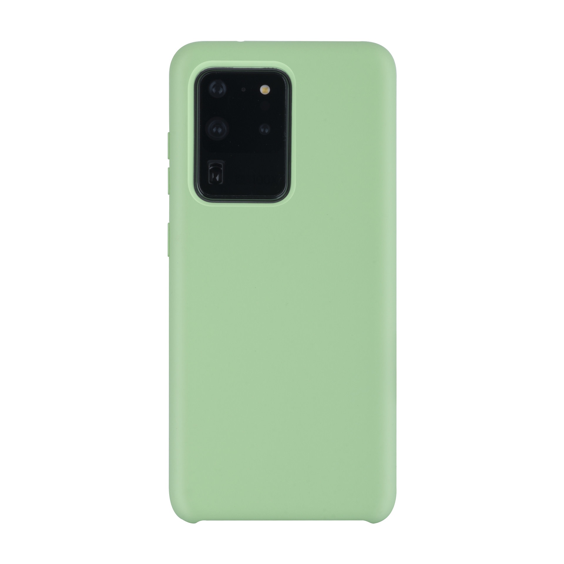 Samsung Galaxy S20 Ultra Licht groen Backcover hoesje - silicone, foto 2 van 6