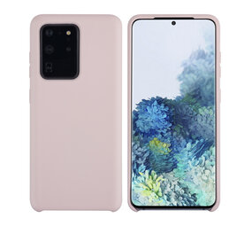 Samsung Galaxy S20 Ultra Sand Rosa Back-Cover hul - Silikon Samsung Galaxy S20 Ultra Sand Rosa Back-Cover hul - Silikon