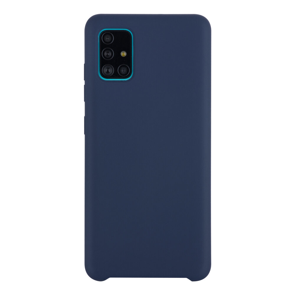 Samsung Galaxy A51 Bleu profond Back cover coque - Silicone Samsung Galaxy A51 Bleu profond Back cover coque - Silicone
