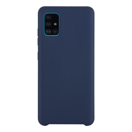 Samsung Galaxy A51 Bleu profond Back cover coque - Silicone Samsung Galaxy A51 Bleu profond Back cover coque - Silicone