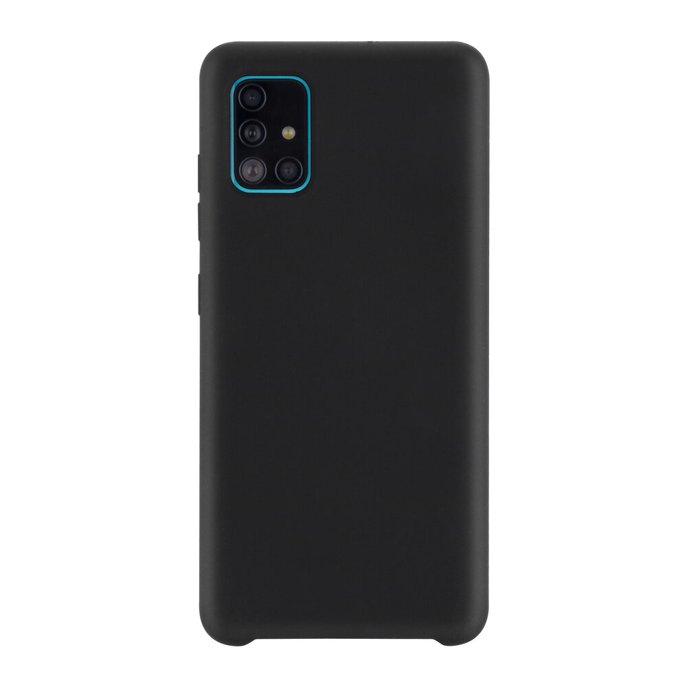 Samsung Galaxy A71 Black Back cover case - Silicone