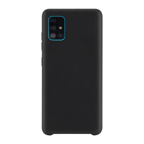 Samsung Galaxy A71 Noir Back cover coque - Silicone