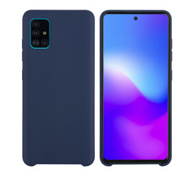 Samsung Galaxy A71 Bleu profond Back cover coque - Silicone Samsung Galaxy A71 Bleu profond Back cover coque - Silicone