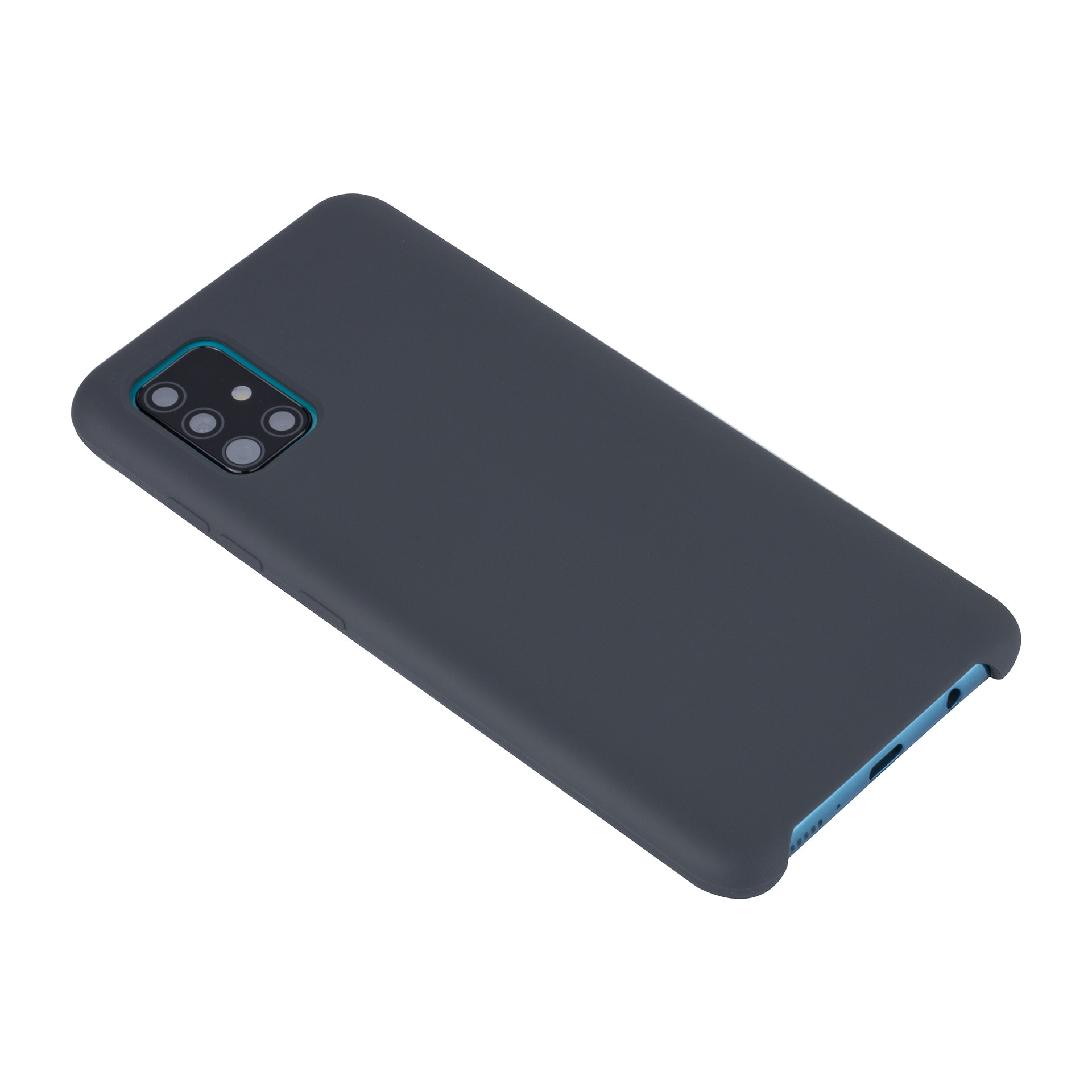 Samsung Galaxy A71 Grijs Backcover hoesje - silicone, foto 5 van 6