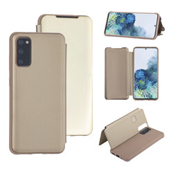 Uniq accessory Samsung Galaxy S20 Gold Book-Case hul - Hartplastik