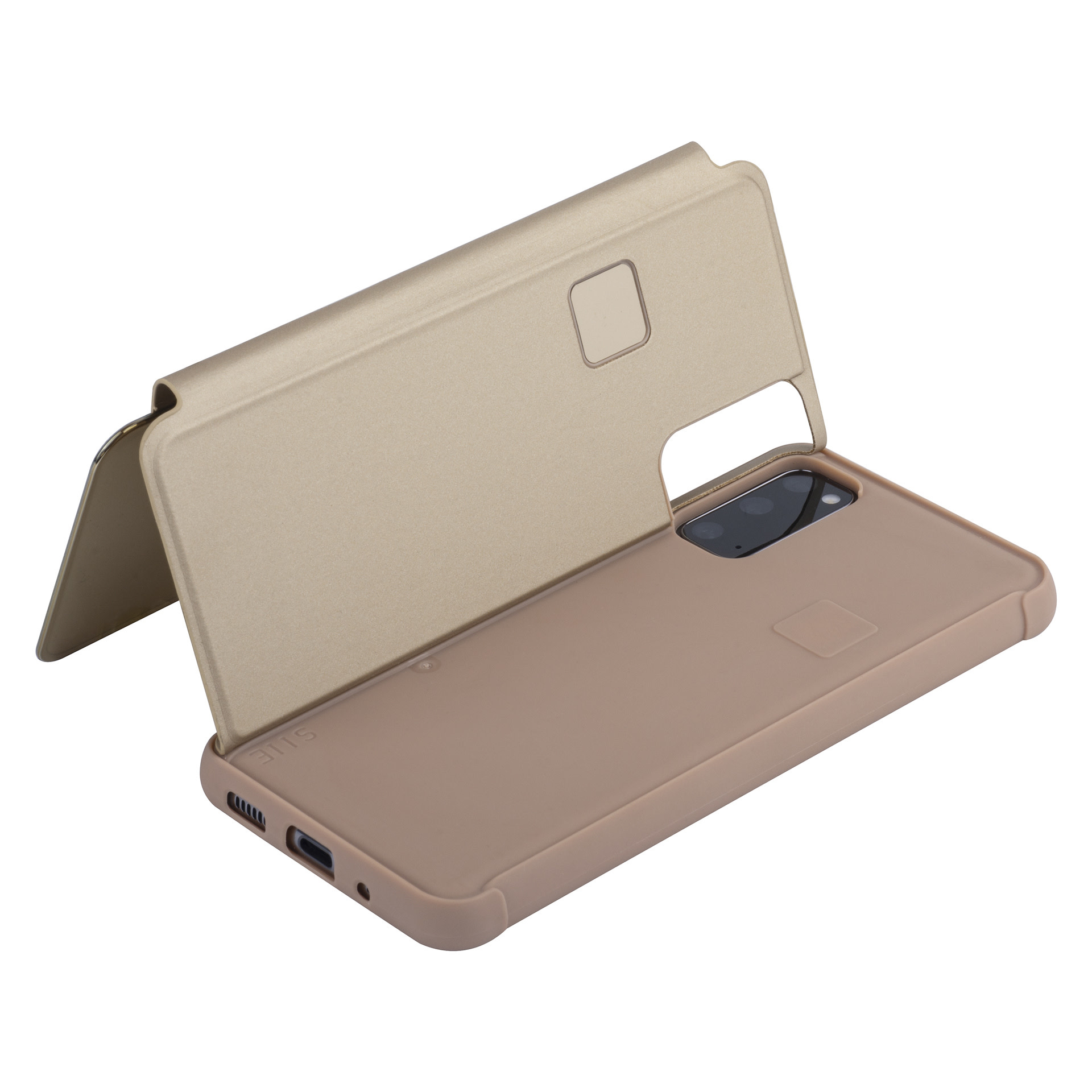 Goud hoesje Samsung Galaxy S20 - Book Case, foto 5 van 6