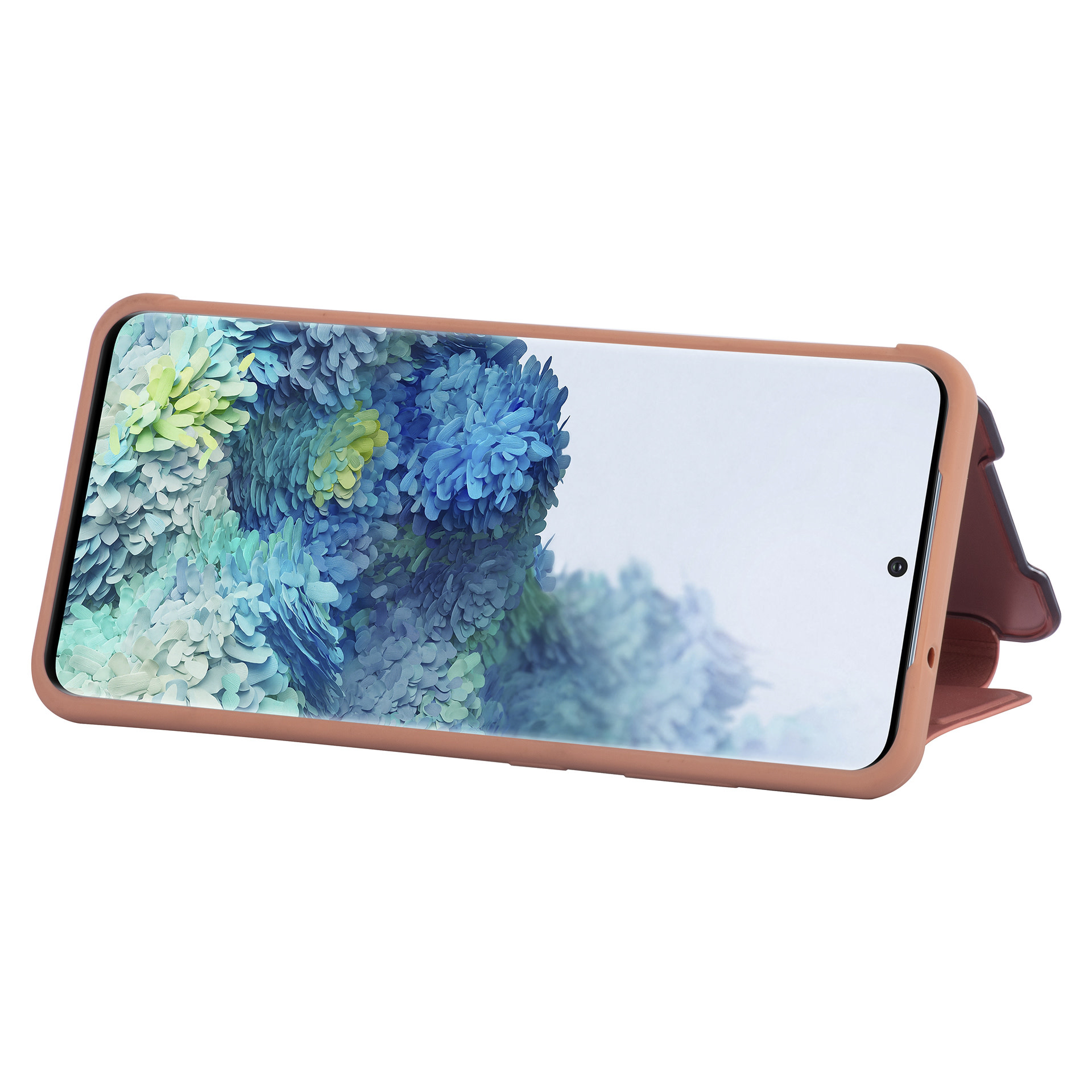 Rose Gold hoesje Samsung Galaxy S20 - Book Case, foto 4 van 6