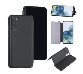 Zwart hoesje Samsung Galaxy S20 Plus - Book Case Zwart hoesje Samsung Galaxy S20 Plus - Book Case