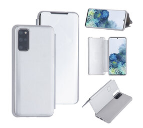 Uniq accessory Samsung Galaxy S20 Plus Silver Book type case - Hard plastic Uniq accessory Samsung Galaxy S20 Plus Silver Book type case - Hard plastic
