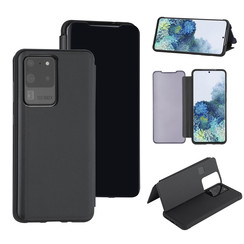 Zwart hoesje Samsung Galaxy S20 Ultra - Book Case