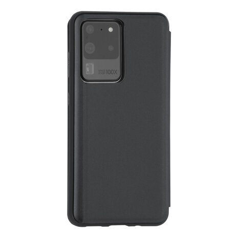 Zwart hoesje Samsung Galaxy S20 Ultra - Book Case Zwart hoesje Samsung Galaxy S20 Ultra - Book Case