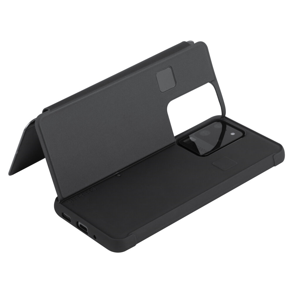 Zwart hoesje Samsung Galaxy S20 Ultra - Book Case Zwart hoesje Samsung Galaxy S20 Ultra - Book Case