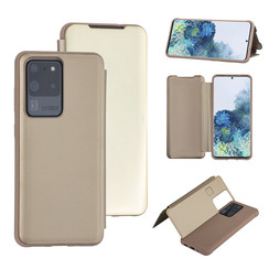 Goud hoesje Samsung Galaxy S20 Ultra - Book Case