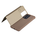 Goud hoesje Samsung Galaxy S20 Ultra - Book Case