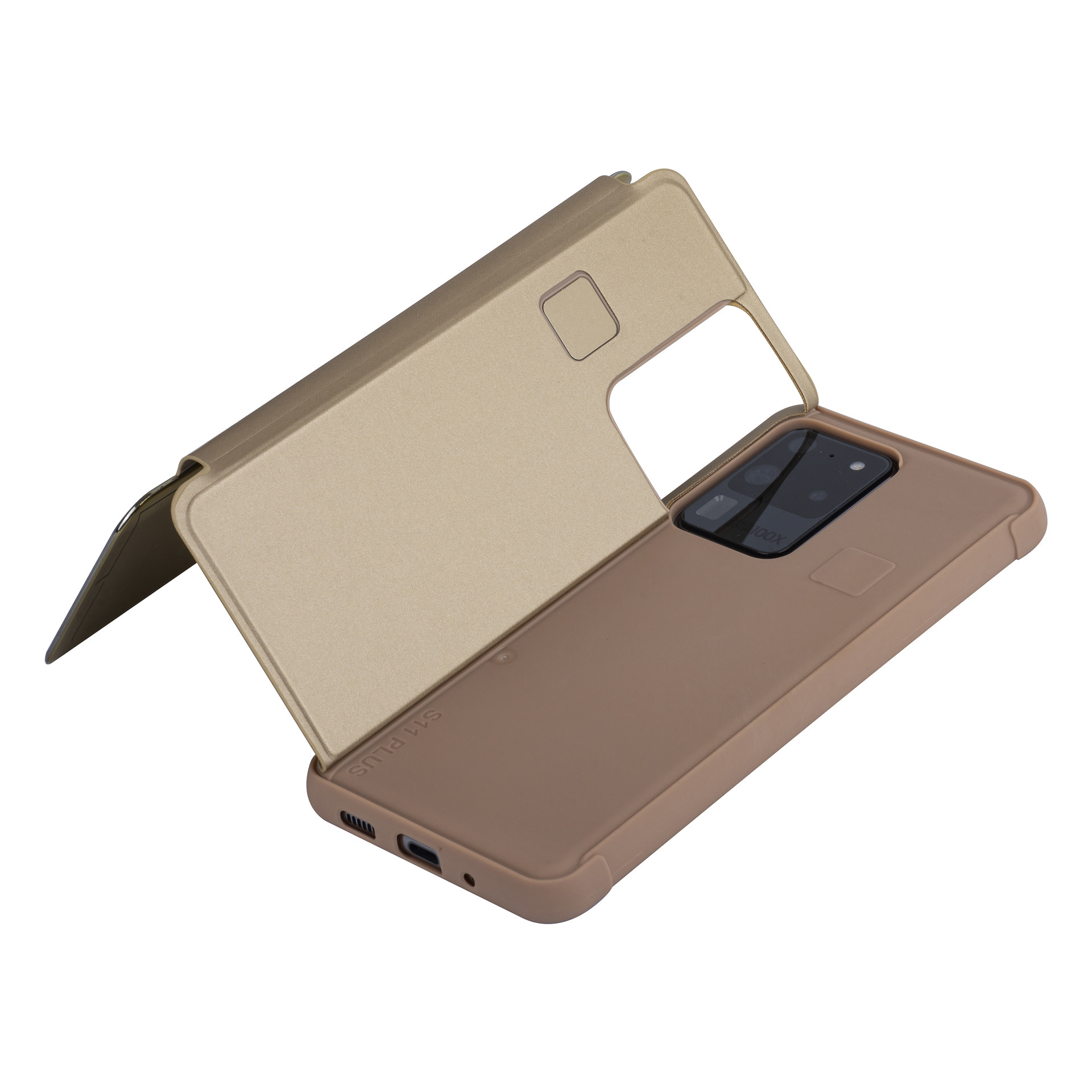 Goud hoesje Samsung Galaxy S20 Ultra - Book Case, foto 4 van 6