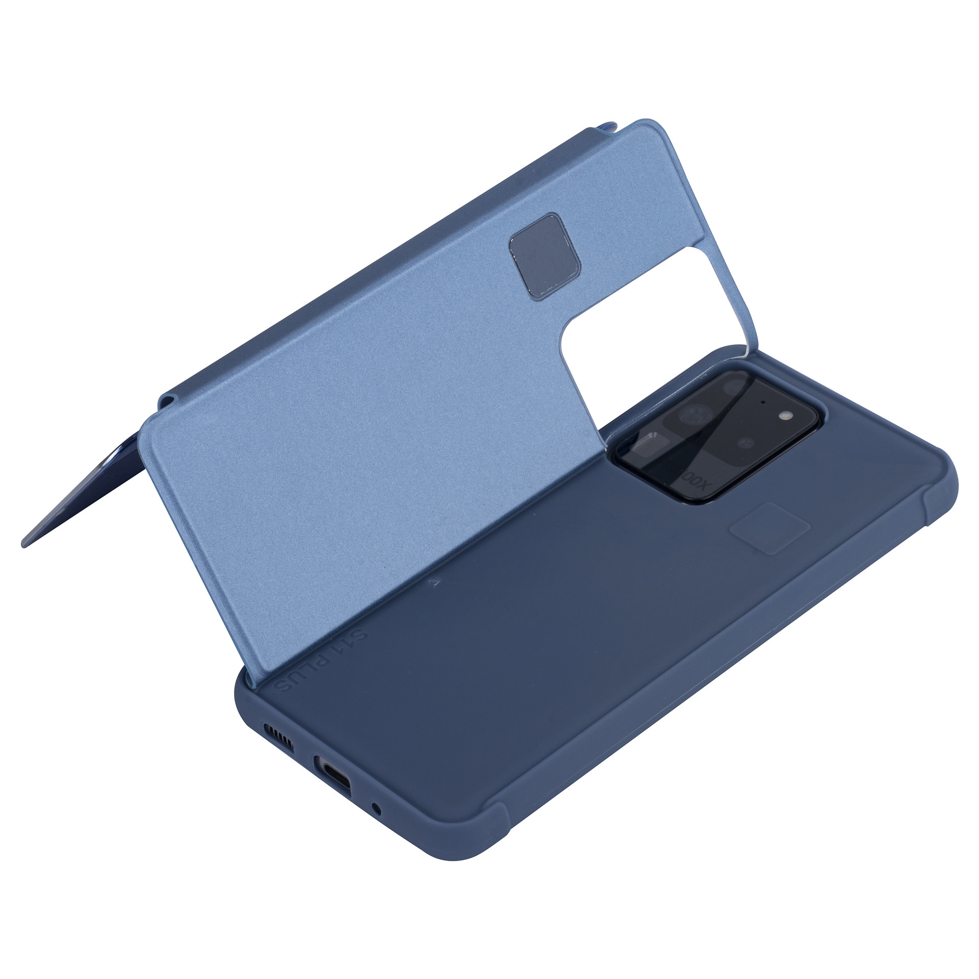 LichtBlauw hoesje Samsung Galaxy S20 Ultra - Book Case, foto 5 van 6