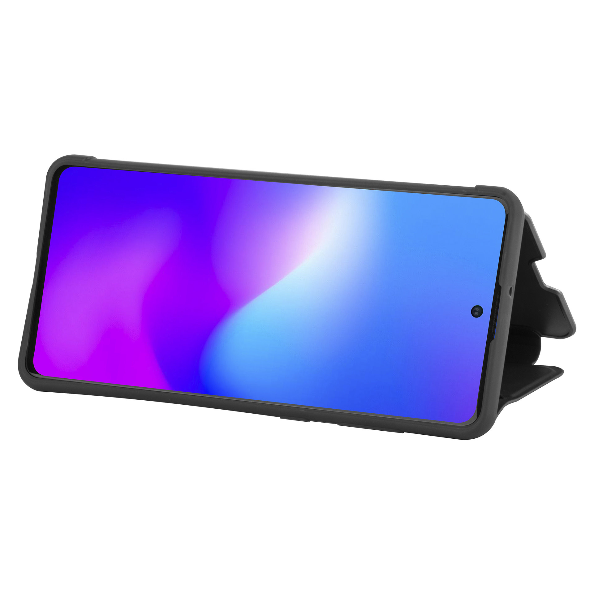 Zwart hoesje Samsung Galaxy A71 - Book Case (A715F), foto 4 van 6