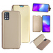 Uniq accessory Samsung Galaxy A71 Gold Book-Case hul - Hartplastik Uniq accessory Samsung Galaxy A71 Gold Book-Case hul - Hartplastik