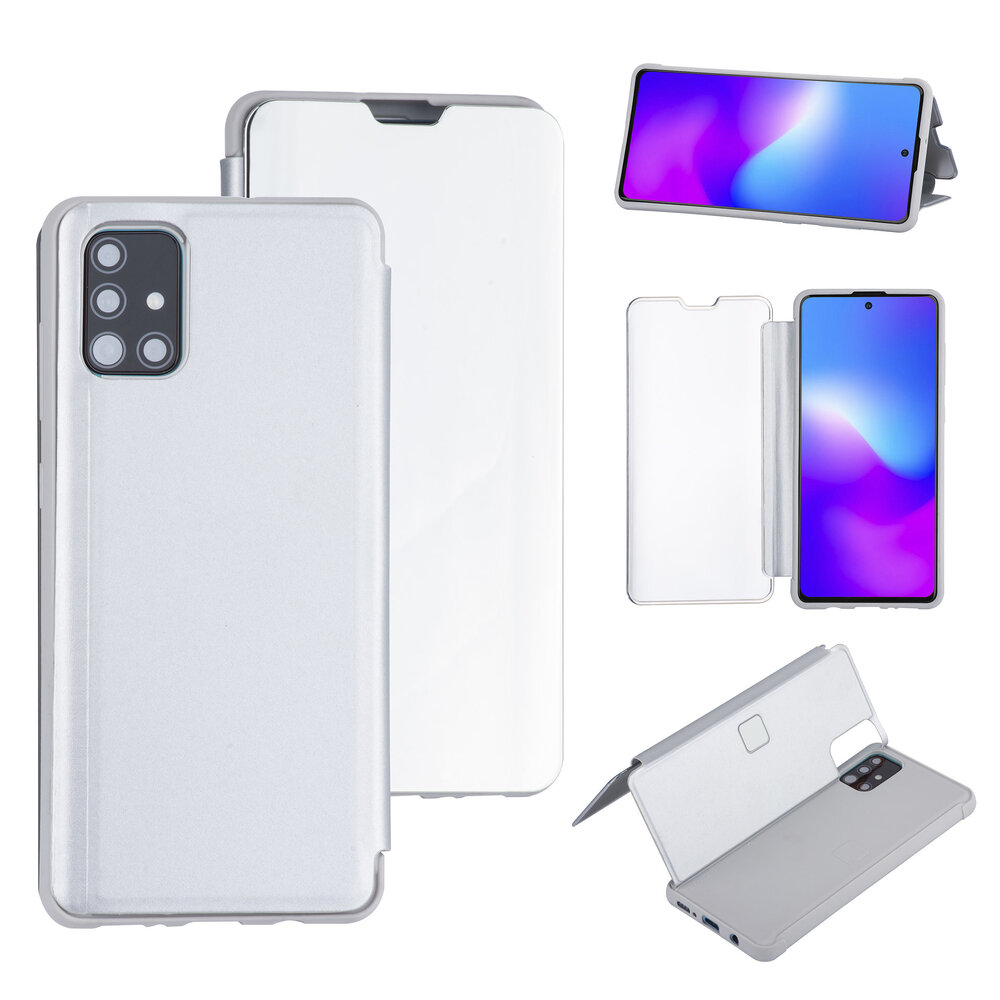 Uniq accessory Samsung Galaxy A71 Silber Book-Case hul - Hartplastik Uniq accessory Samsung Galaxy A71 Silber Book-Case hul - Hartplastik