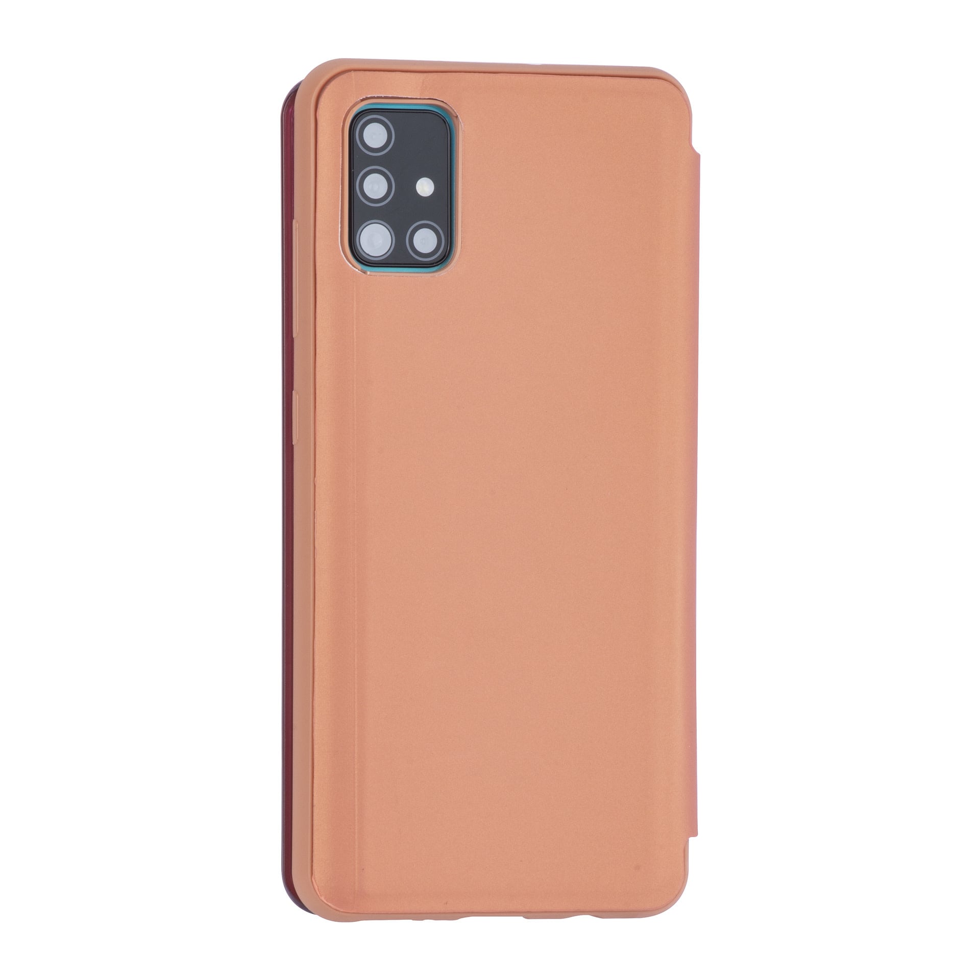 Rose Gold hoesje Samsung Galaxy A71 - Book Case (A715F), foto 2 van 6