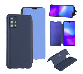 Uniq accessory Samsung Galaxy A71 Deep Blue Book type case - Hard plastic Uniq accessory Samsung Galaxy A71 Deep Blue Book type case - Hard plastic