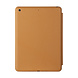 Apple iPad 9.7 inch (2017) Lichtbruin Book Case Tablethoes - PU-leer Apple iPad 9.7 inch (2017) Lichtbruin Book Case Tablethoes - PU-leer