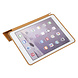 Apple iPad 9.7 inch (2017) Lichtbruin Book Case Tablethoes - PU-leer Apple iPad 9.7 inch (2017) Lichtbruin Book Case Tablethoes - PU-leer