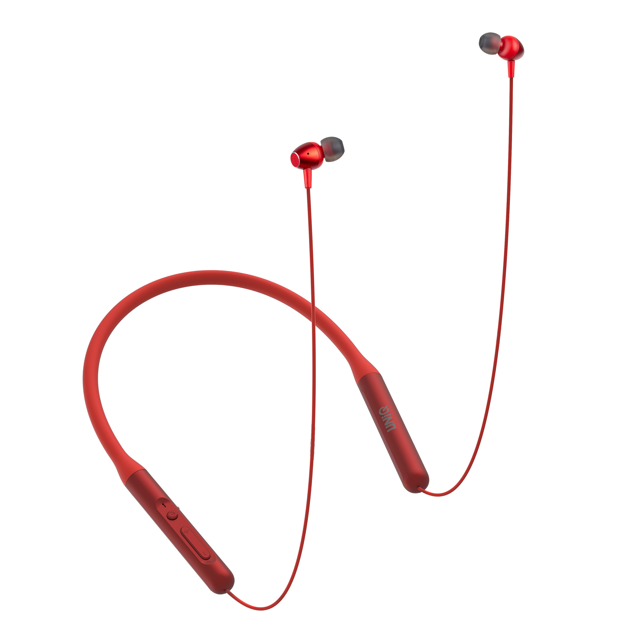 UNIQ Accessory UNIQ Accessory draadloze bluetooth headset - Nekband rood, foto 2 van 5