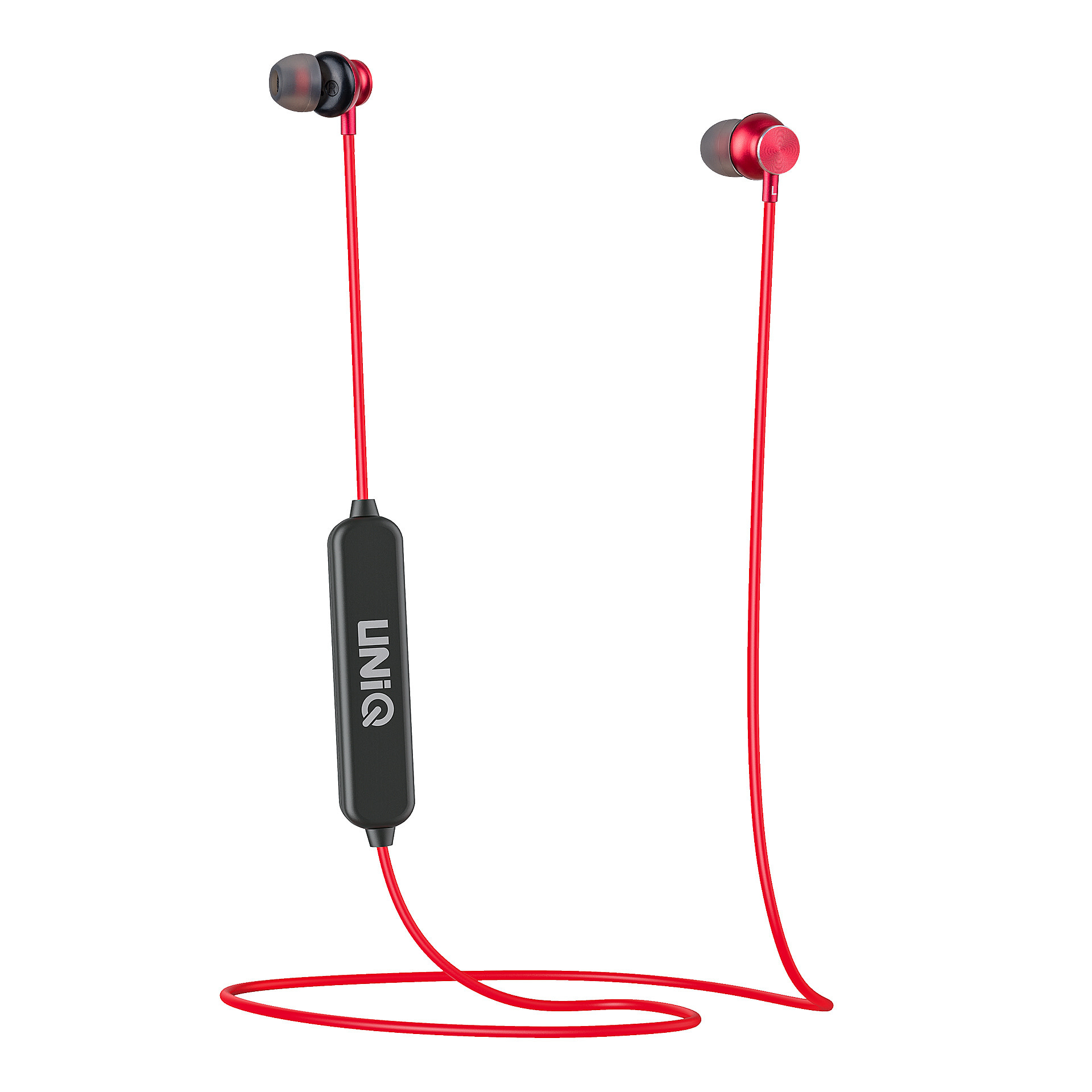 UNIQ Accessory UNIQ Accessory Col draadloze bluetooth nekband oortjes - Rood