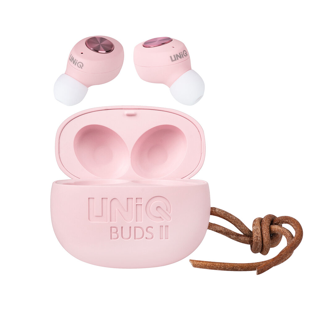 UNIQ Accessory Écouteurs sans fil UNIQ Buds ll avec étui de chargement - Rose UNIQ Accessory Écouteurs sans fil UNIQ Buds ll avec étui de chargement - Rose