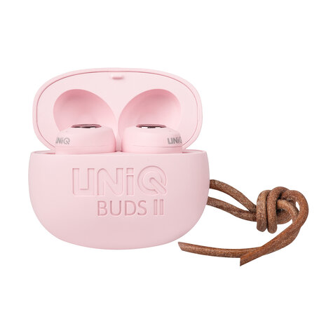 UNIQ Accessory UNIQ Accessory Buds ll draadloze oortjes met oplaaddoosje - Roze UNIQ Accessory UNIQ Accessory Buds ll draadloze oortjes met oplaaddoosje - Roze