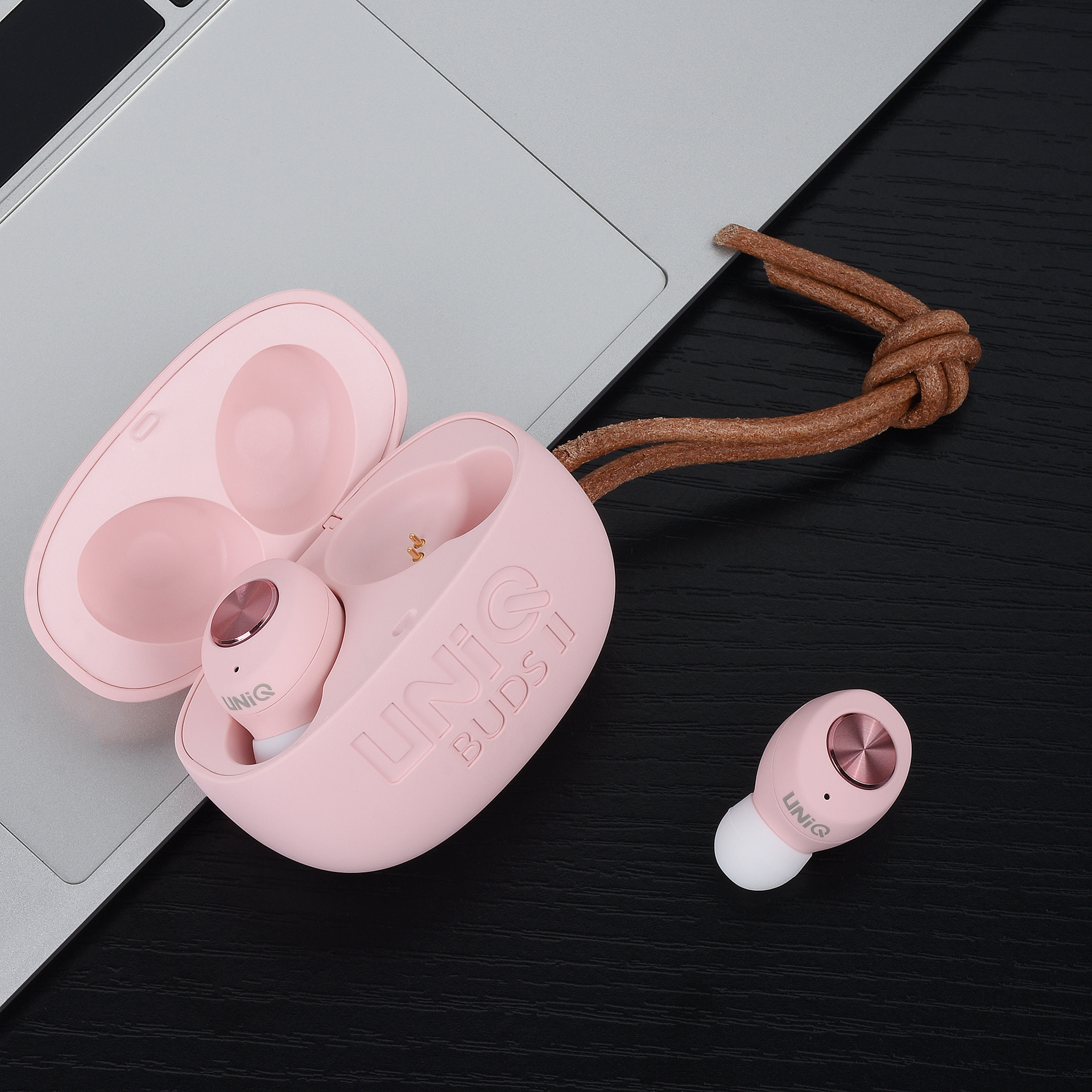 UNIQ Accessory UNIQ Accessory Buds ll draadloze oortjes met oplaaddoosje - Roze, foto 6 van 6