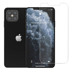 box of 10 - Apple iPhone 12 Pro Max Transparant Screenprotector - Tempered Glass