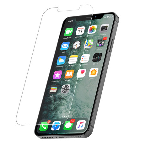 box of 10 - Apple iPhone 12 Pro Max Transparent Smartphone screenprotector - Tempered Glas box of 10 - Apple iPhone 12 Pro Max Transparent Smartphone screenprotector - Tempered Glas