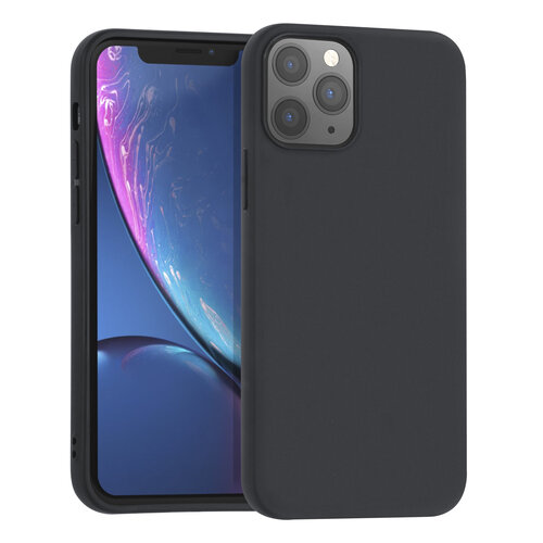 Apple iPhone 12 Mini zwart Backcover hoesje - TPU