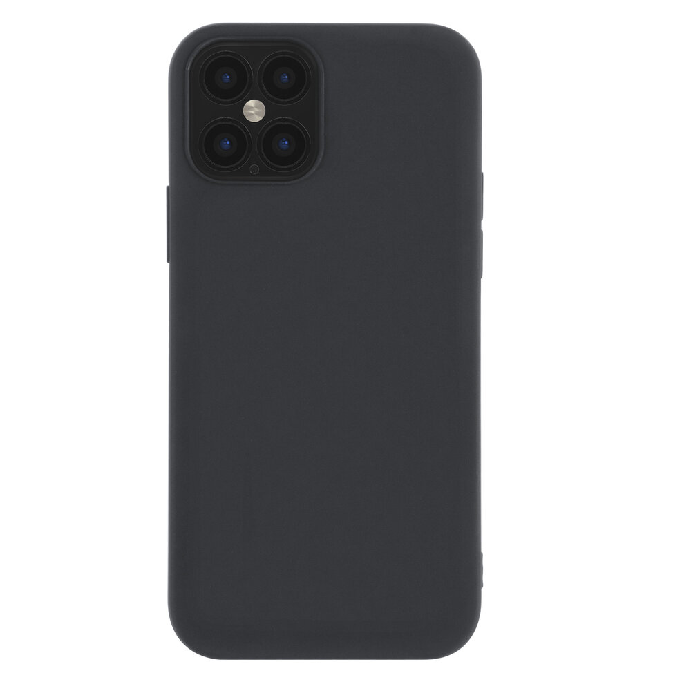 UNIQ Accessory UNIQ Accessory iPhone 12 Pro Max zwart Backcover hoesje - Ultradun UNIQ Accessory UNIQ Accessory iPhone 12 Pro Max zwart Backcover hoesje - Ultradun