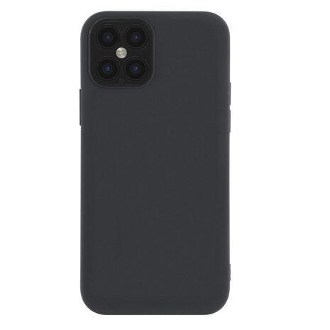 UNIQ Accessory UNIQ Accessory iPhone 12 Pro Max zwart Backcover hoesje - Ultradun UNIQ Accessory UNIQ Accessory iPhone 12 Pro Max zwart Backcover hoesje - Ultradun