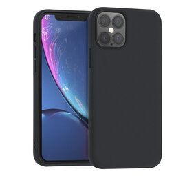 UNIQ Accessory UNIQ Accessory iPhone 12 Pro Max Schwarz Back-Cover hul - Ultra dünn UNIQ Accessory UNIQ Accessory iPhone 12 Pro Max Schwarz Back-Cover hul - Ultra dünn