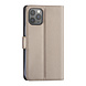 Hoesje voor iPhone 12 Mini - Goud - Book Case - TPU Hoesje voor iPhone 12 Mini - Goud - Book Case - TPU